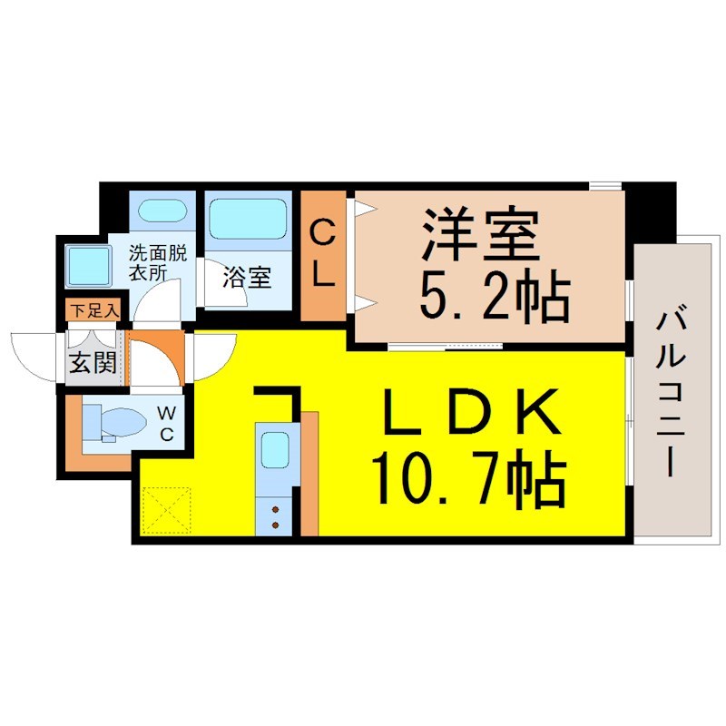 プレミアム浅間町 間取り