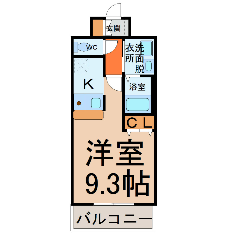 ライジングコート名古屋駅南 間取り