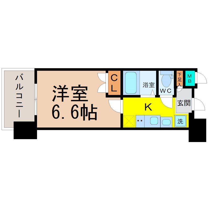 パルティール御器所 間取り