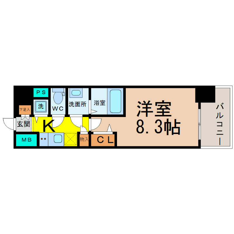 プレサンス錦ラウム 間取り