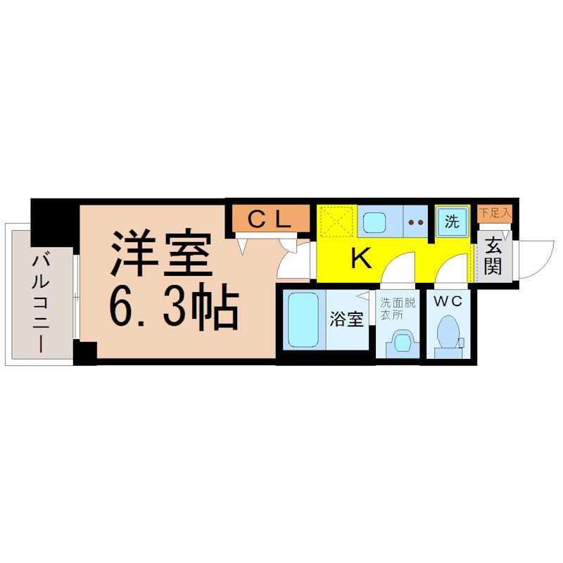 メイクス矢場町 間取り