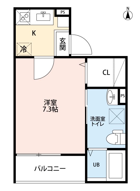 First step 絆(ファーストステップキズナ) 間取り