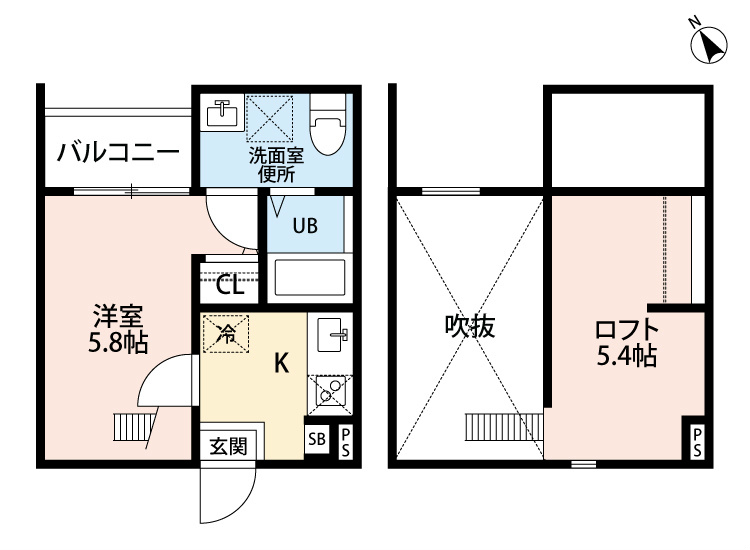 アコモ大高 間取り