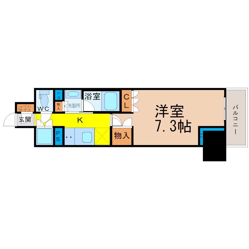 パークアクシス名駅南グランデ 間取り