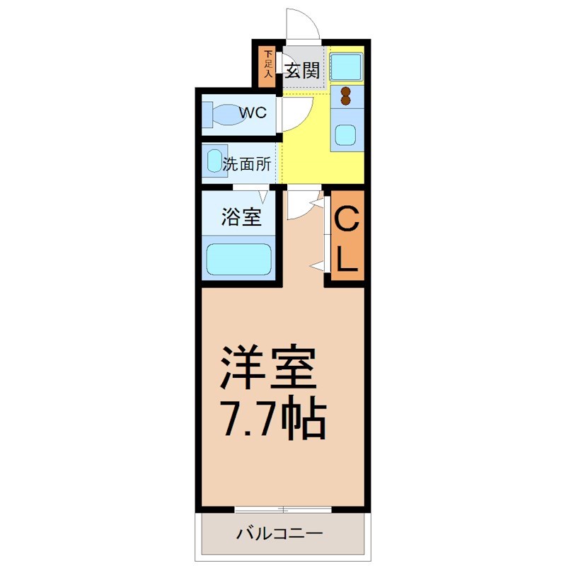 モラリエ西高蔵 間取り