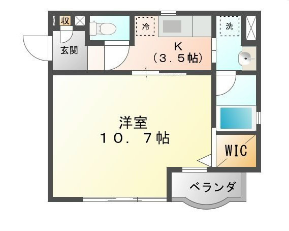Ｌａ　Ｍａｒｎｅ（ラ・マルネ） 間取り