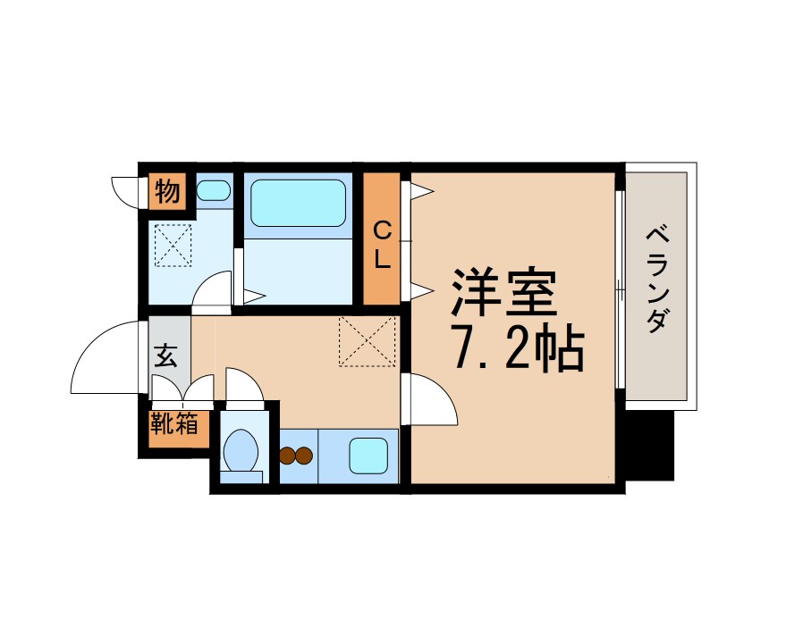 クレシェール大須 間取り