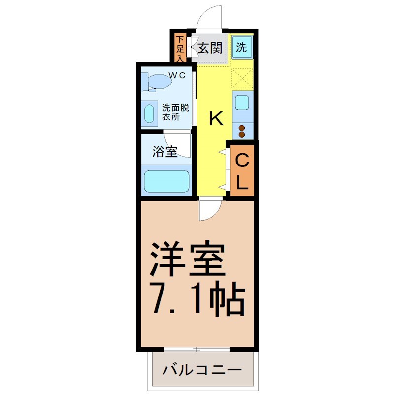 ＥＲＵＺＡＢＬＤＧ.名古屋駅前（エルザビル名古屋駅前） 間取り