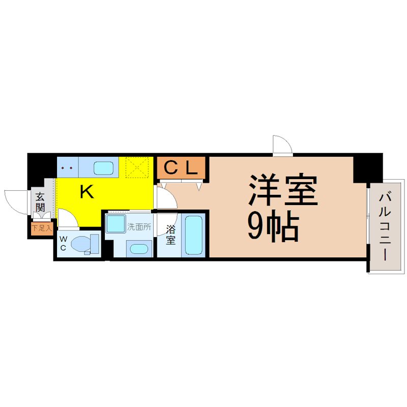 リシュドール鶴舞公園 間取り