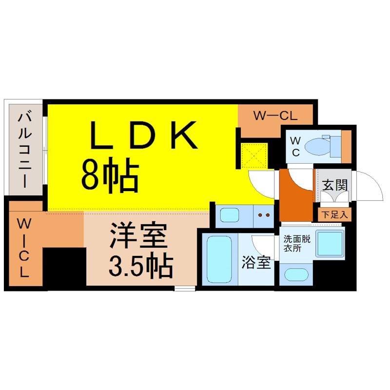 The 9th Residence Sakae Side 間取り