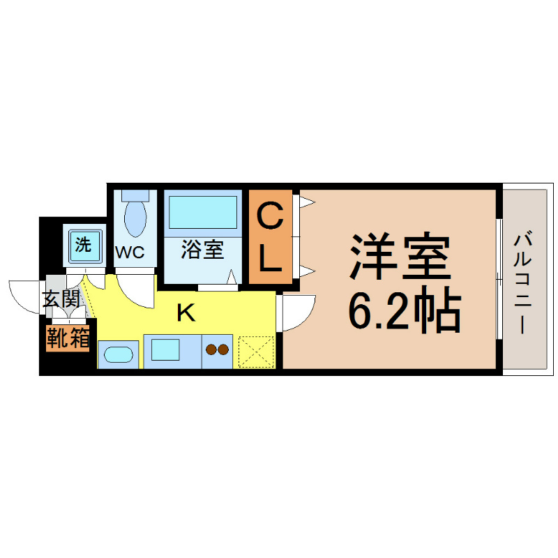プレサンス名古屋城前ラバンカ 間取り