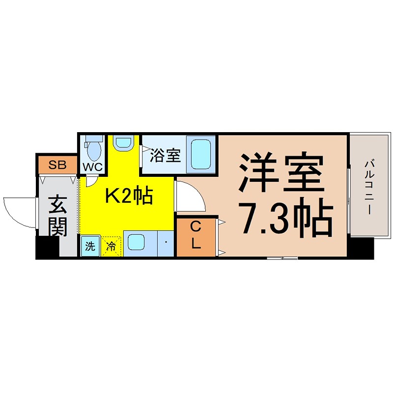 パーク黒川 間取り