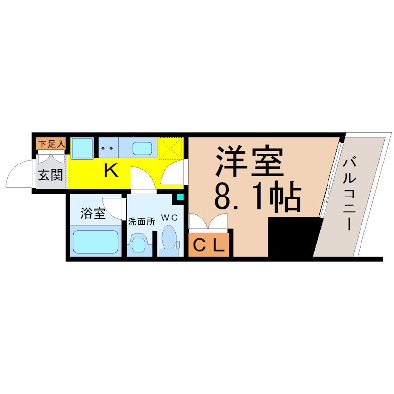 CORNES　HOUSE　NAGOYA 間取り