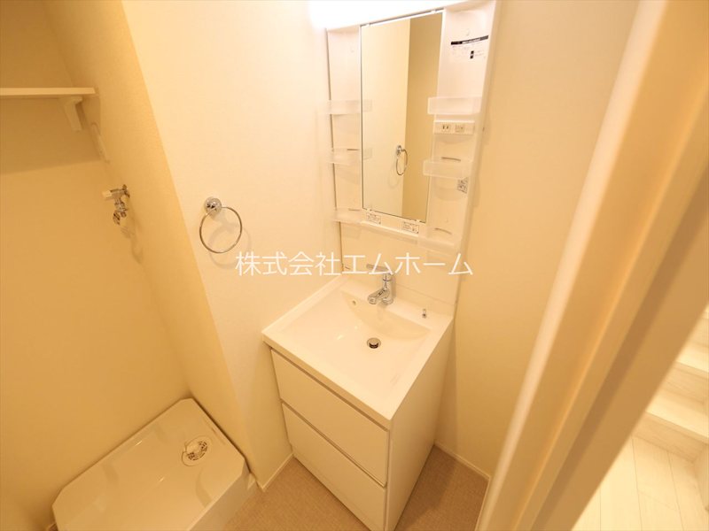 クレセール平安通 洗面所