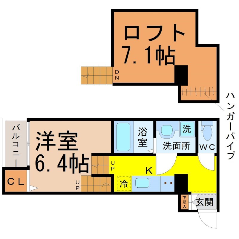 Ｓｔｅｌｌａ星宮 間取り