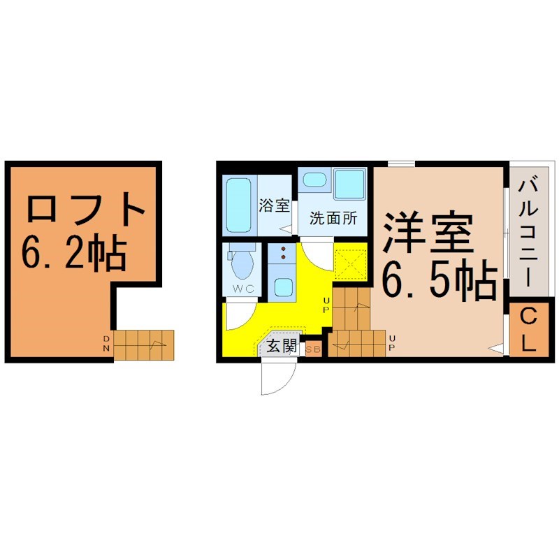 ラ・ポルト 間取り