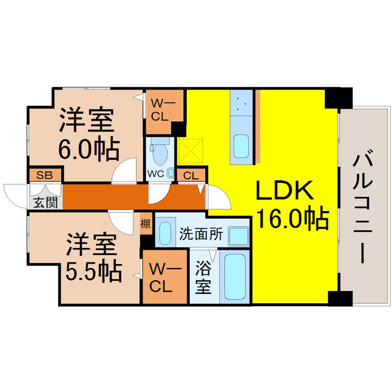 リアレクト白壁 間取り