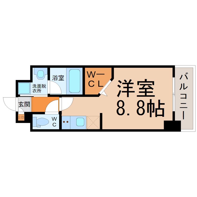 アプリーレ代官町 間取り