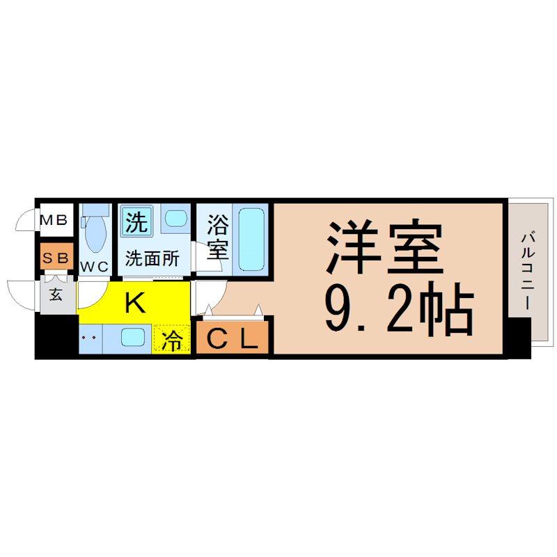 Ｓ－ＦＯＲＴ名駅南五丁目 間取り