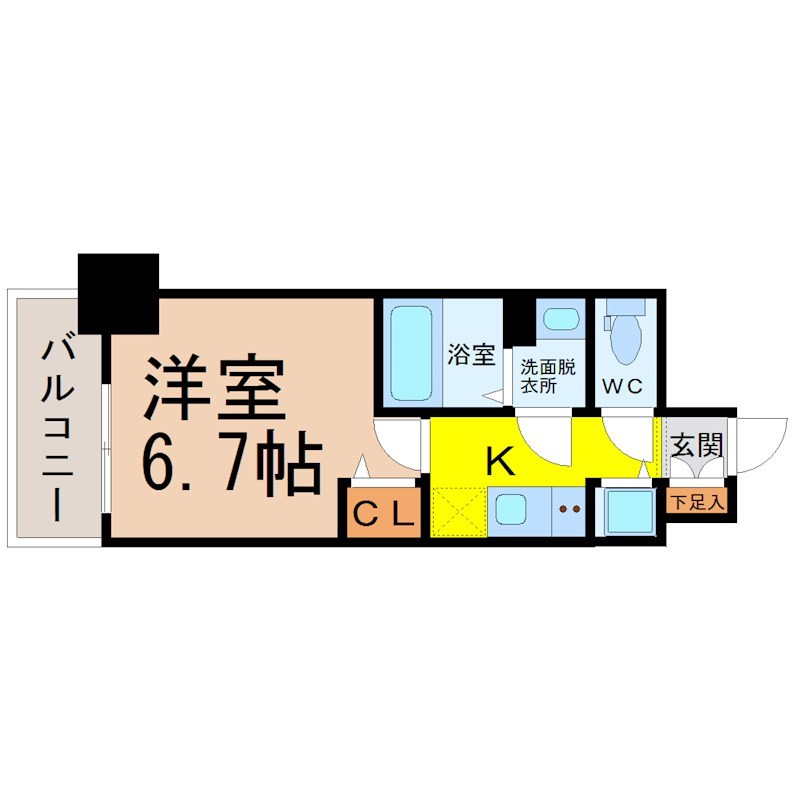 プレサンス金山デュアル 間取り