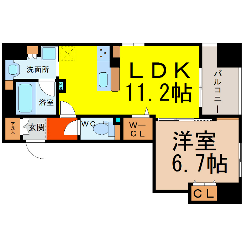 ルーエ錦 間取り