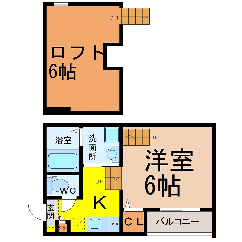 グリーンリーフ名城清水 間取り
