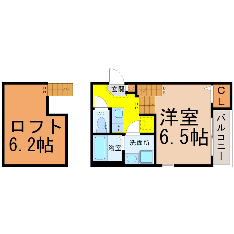 ラ・ポルト 間取り