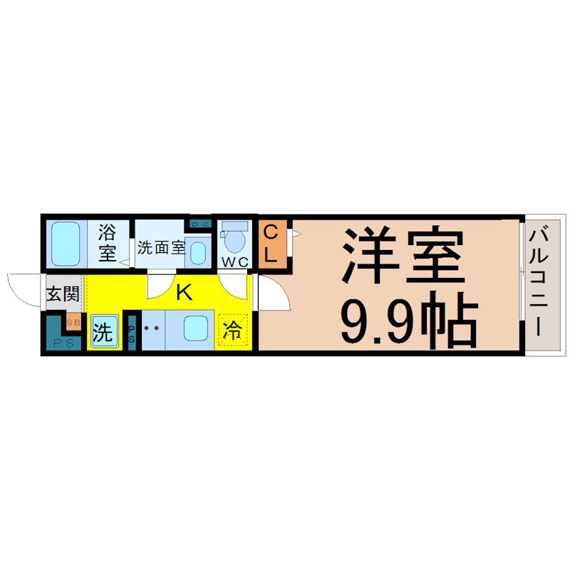 リブリ・アルバ中村公園 間取り
