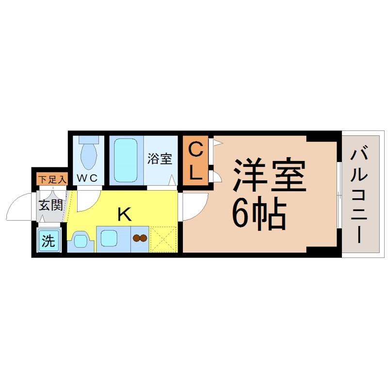 プレサンス泉アーバンゲート 間取り