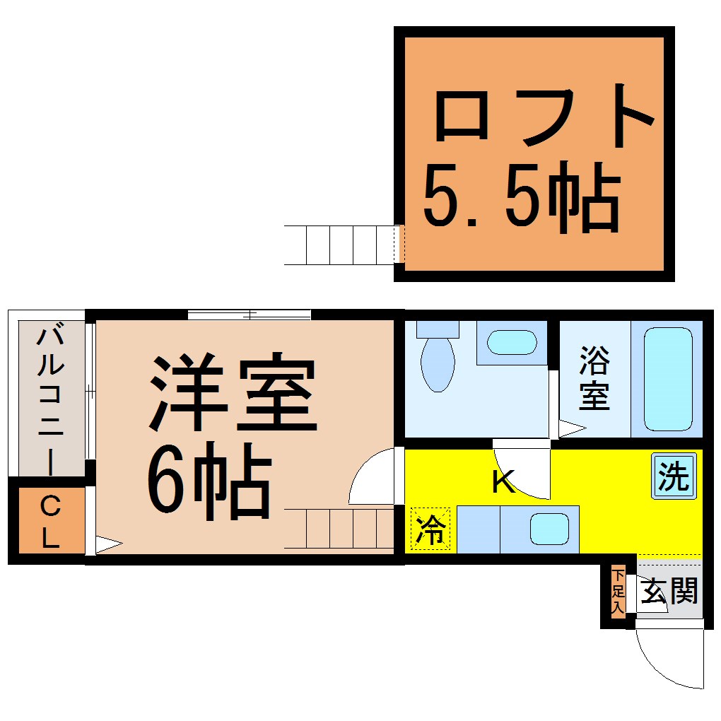 ＡｓｔｒａｌII（アストラルII） 間取り
