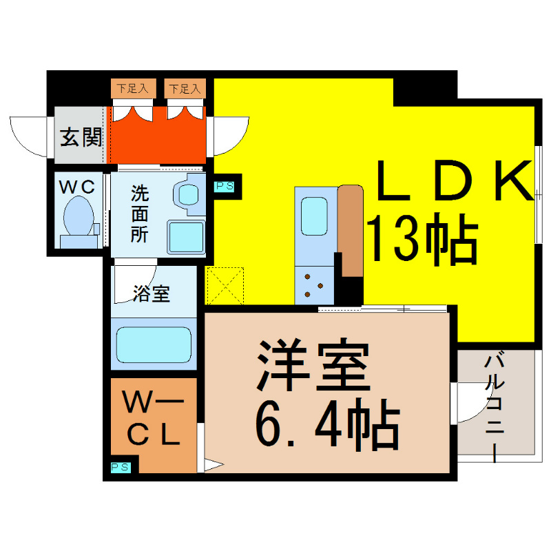 ルーエ錦 間取り