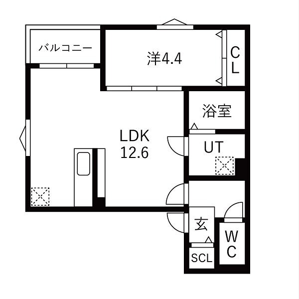 ソレイユ大宝 間取り