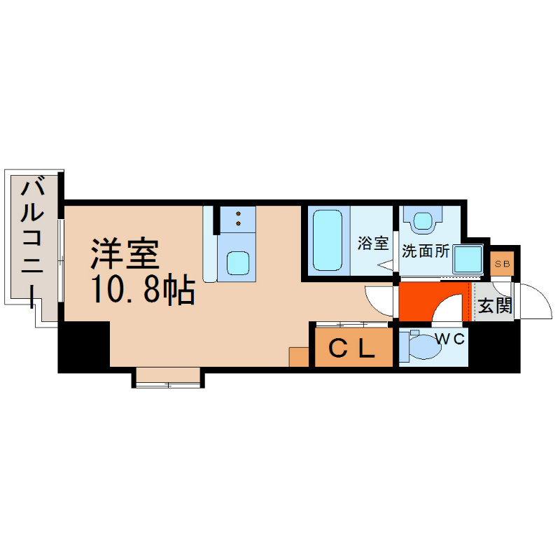 ＵＯＯＭＡＭＩＳＯＲＡ（ウーマミソラ） 間取り