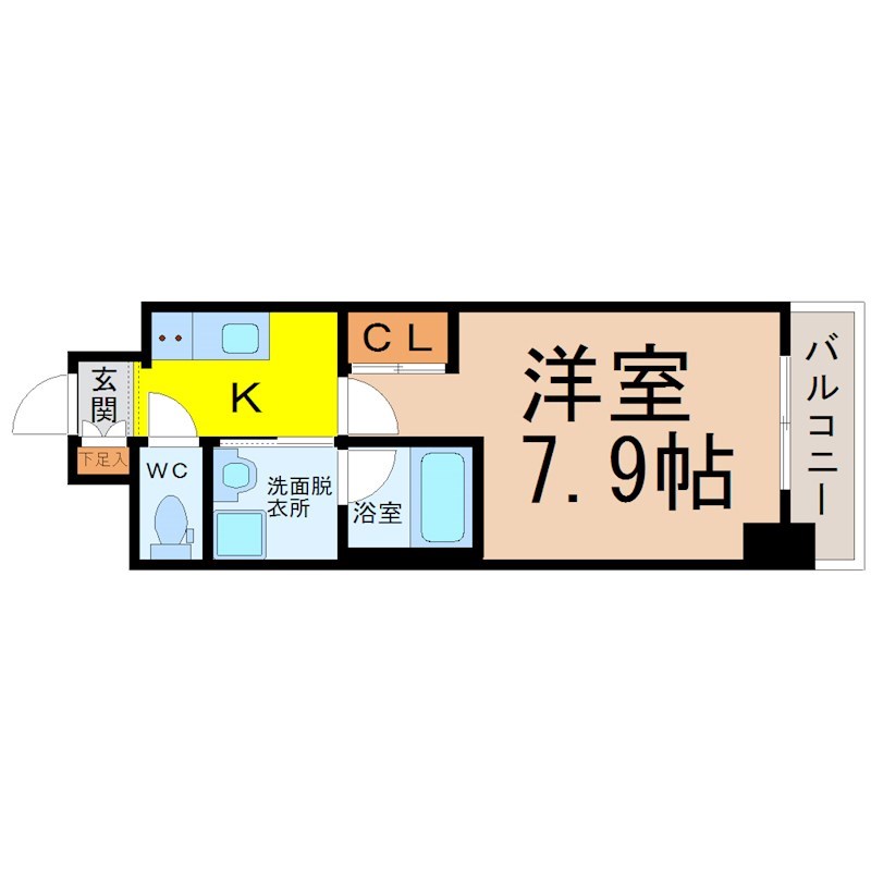 Ｓ－ＦＯＲＴ熱田六番 間取り