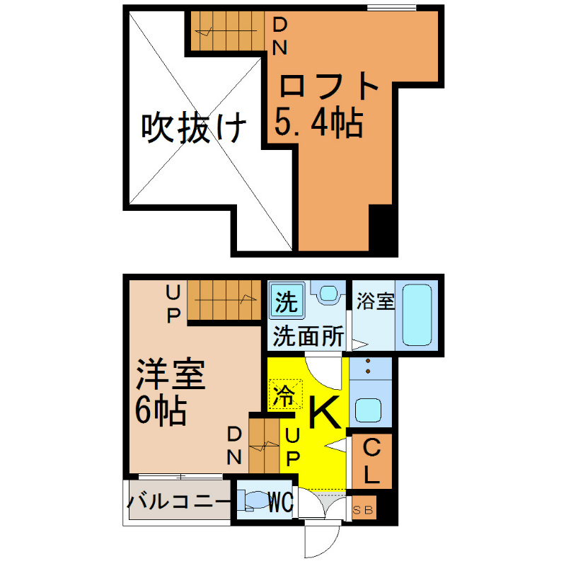 イデアーレ尼ケ坂 間取り