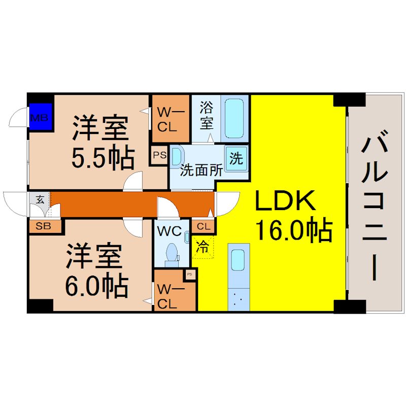 リアレクト白壁 間取り