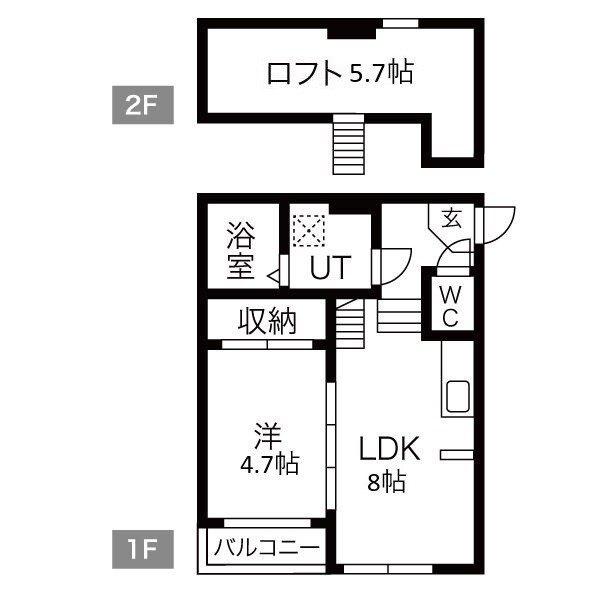 エアストＳＡ 間取り
