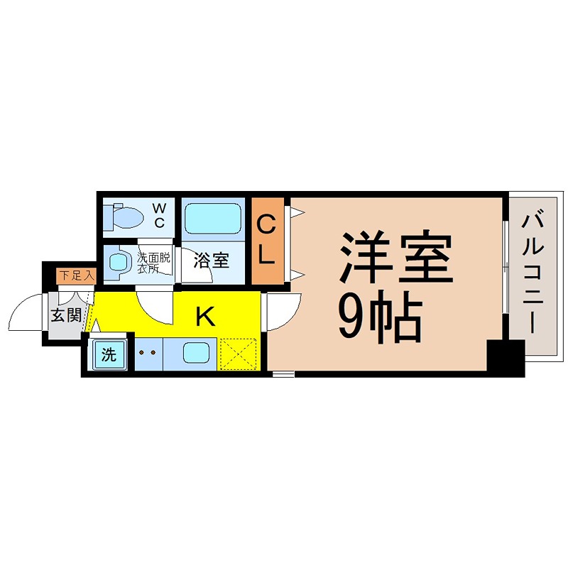 プロシード新栄 間取り
