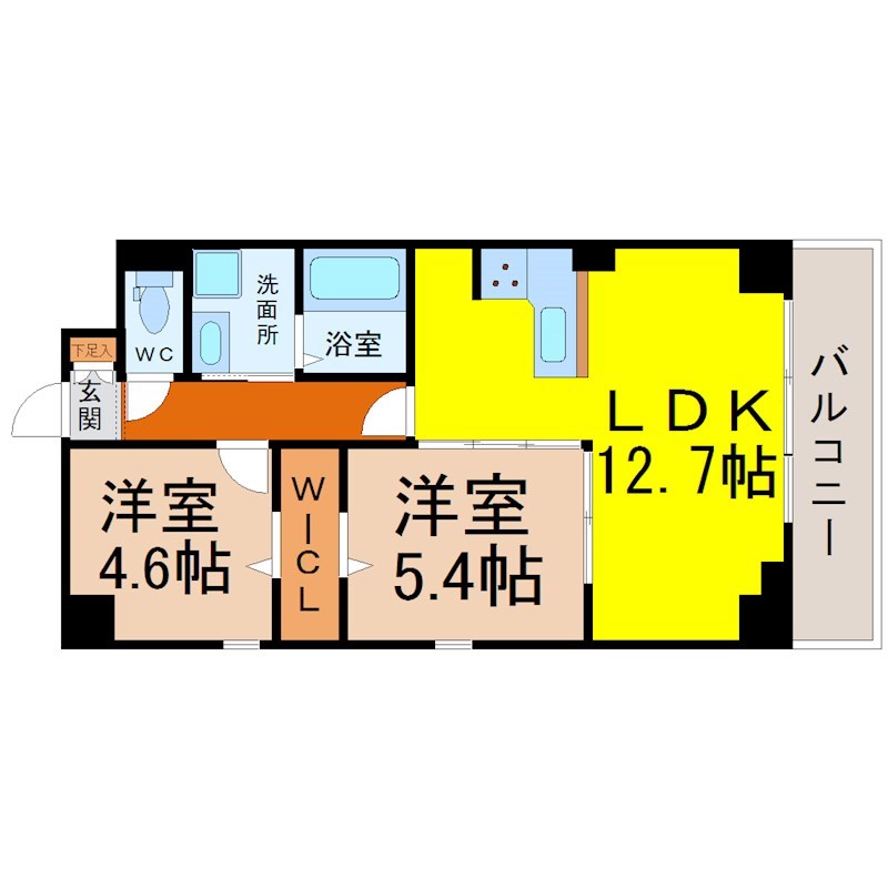 プレイス浅間 間取り