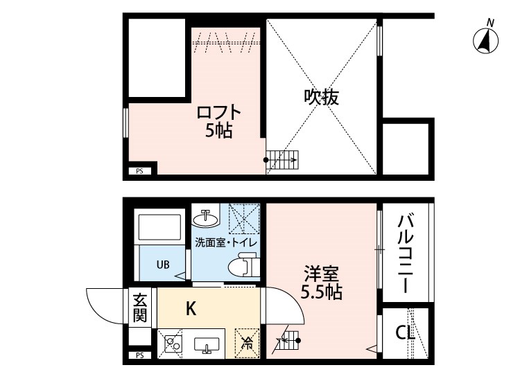 アソシエIII 間取り