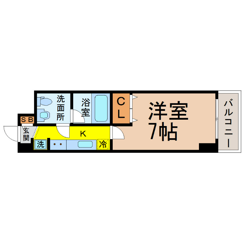 プロシード新栄 間取り