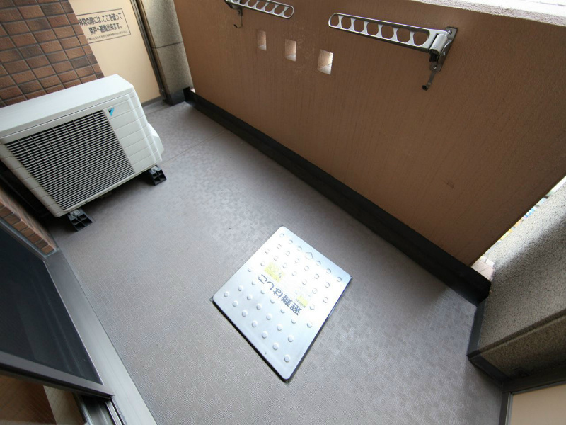 プレサンス名古屋駅前ヴェルロード ベランダ