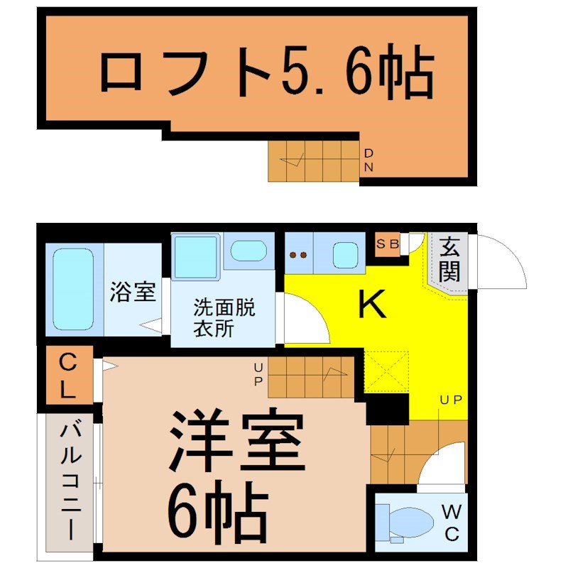 ハーモニーテラス靖国町III 間取り