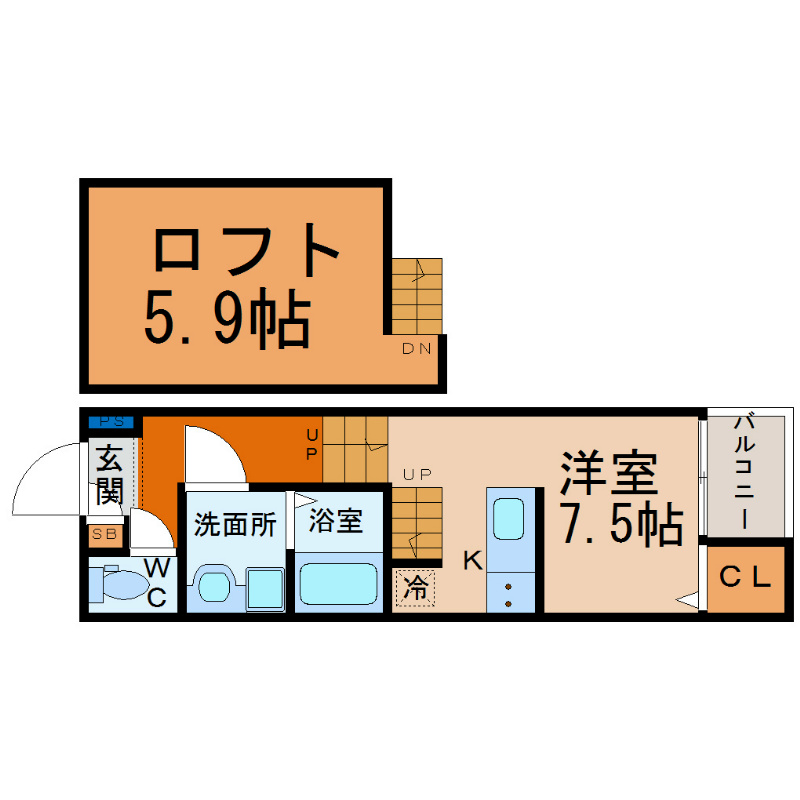 ＡＲＶＩＴＡ（アルヴィータ） 間取り