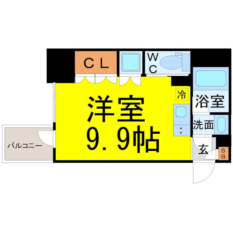 ＣＯＺＹ名城公園 間取り