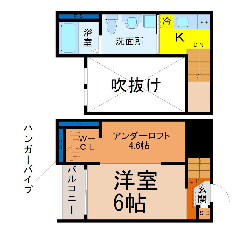 Ｅｍｉｌｌｉａ22（エミリア22） 間取り