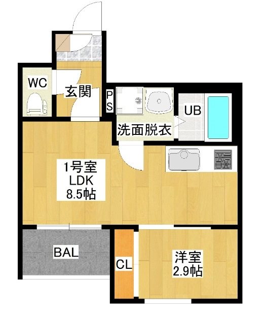 R-Smart大曽根 間取り