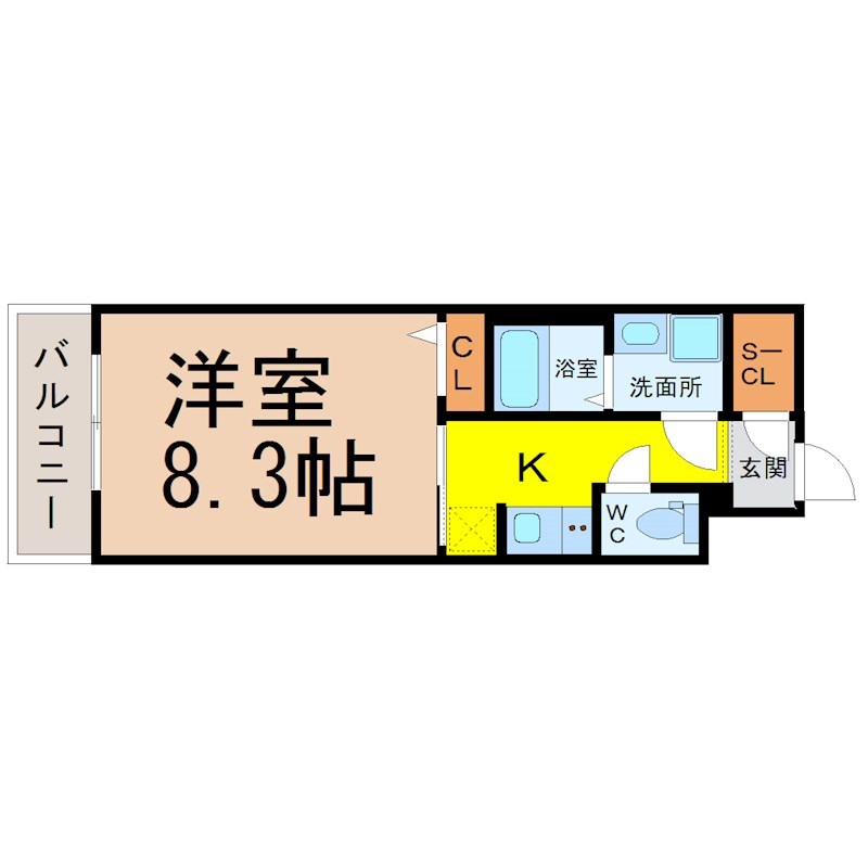 Ｓ－ＲＥＳＩＤＥＮＣＥ金山ＷＥＳＴ 間取り