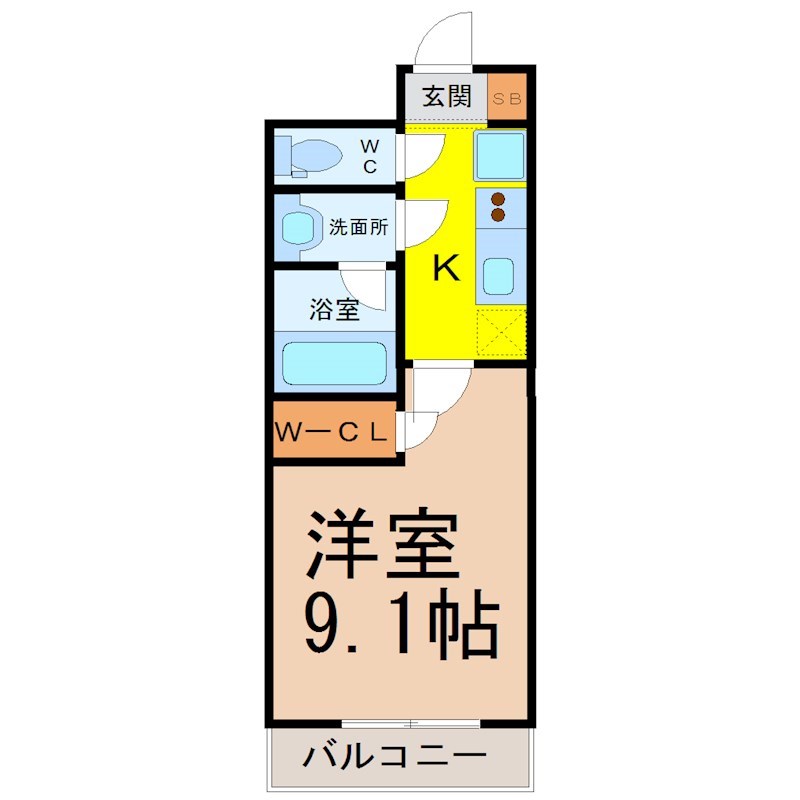 グランシャリオ金山 間取り