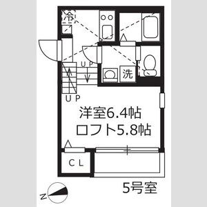 ハーモニーテラス大杉町Ⅱ 間取り